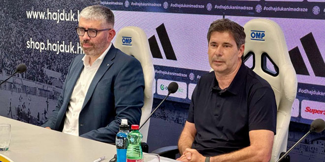 Vučević: Garcia nije moj odabir, ali mogu reći da je idealan profil trenera za Hajduk