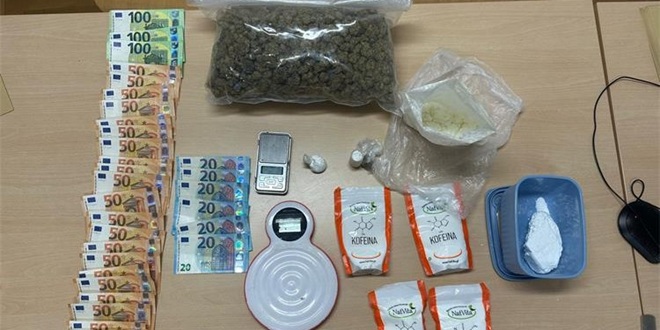 PAO DILER Policija mu pronašla više od kilograma različitih vrsta droge