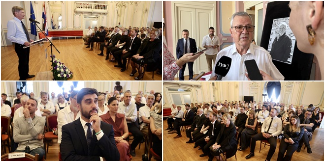 Tiho i dostojanstveno, kako je i živio; posljednji pozdrav Niki Mrčiću iz prepunog foajea HNK-a