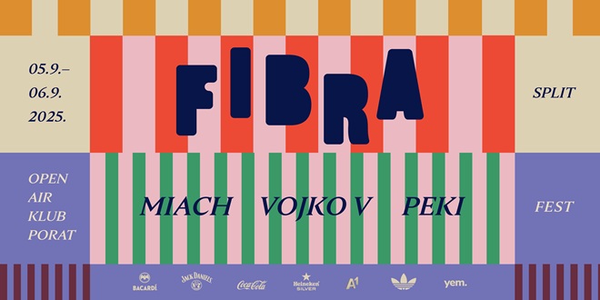 Fibra Fest: U klub Porat ove godine stižu Miach, Vojko V i Peki!