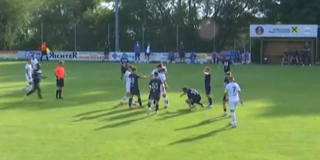 VIDEO: Sudac napustio teren, utakmica Osijeka i kijevskog Dinama prekinuta