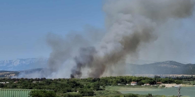 Novi požar kod Vranskog jezera!