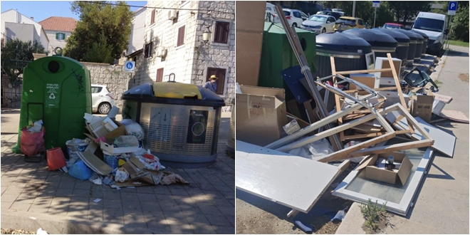 FOTO-UBOD Split ponovno zatrpan smećem: Građani ogorčeni zbog povratka starih problema