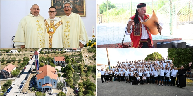 FOTOGALERIJA: U Lišanima Ostrovičkim svečano proslavljena Mlada misa fra Valentina Radaša