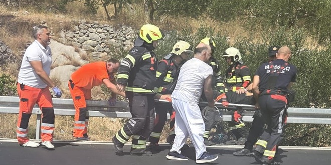 FOTO Na Magistrali stradao motociklist