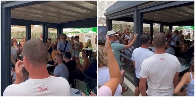 VIDEO Tedi Spalato zagrijava okupljene, pogledajte atmosferu u Veloj Luci