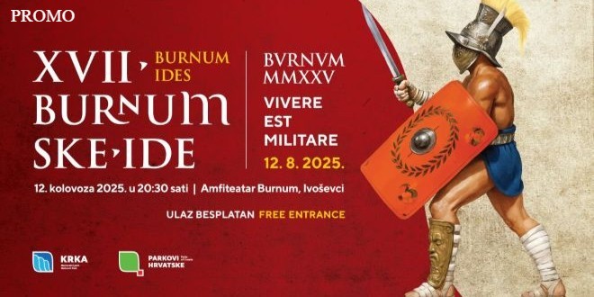 VIVERE EST MILITARE Burnumske ide: rimska povijest, vojni spektakl i glazbena čarolija u burnumskom amfiteatru