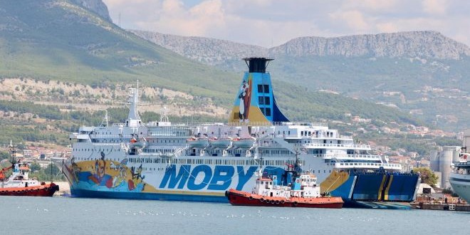 Ministarstvo: 'Moby Drea' u Brodosplit uplovio zakonito, nadzor radova nije u našoj nadležnosti