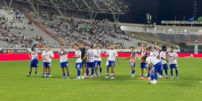 VIDEO: Provjerite kako je Poljud ispratio igrače Hajduka nakon 120 minuta borbe i prolaza