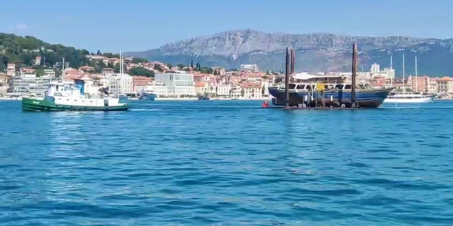 VIDEO Uspješno otegljena potonula 'Kruna mora'