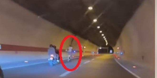 VIDEO Pogodite tko predvodi kolonu u lijevoj traci brze ceste 