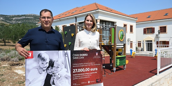 PBZ grupa donirala 27.000 eura Centru za pružanje usluga u zajednici Mir 