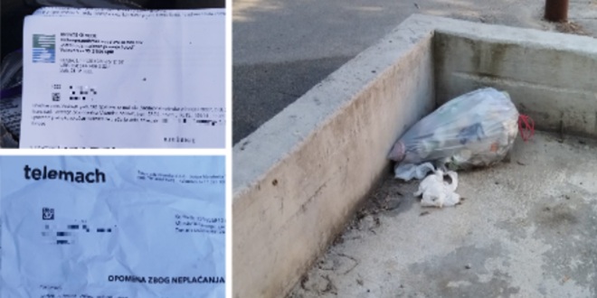 NEPROMIŠLJENA I EKOLOŠKI NEOSVIJEŠTENA Bacala smeće pored kante, a u njemu bili računi s njezinim osobnim podacima