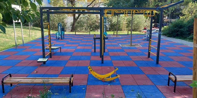 FOTO UBOD Vandalizam na vježbalištu na Plokitama