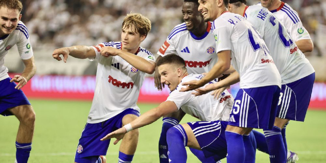 KRAJ: Hajduk golovima Benrahoua i Šege iz jedanaesteraca svladao Goricu!