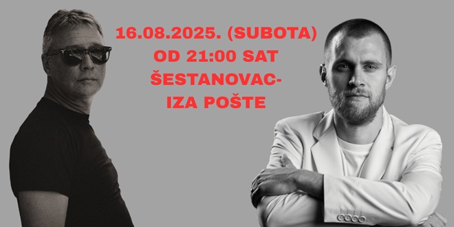 Dva glasa, jedna pozornica: Koncert ljeta stiže u Šestanovac!