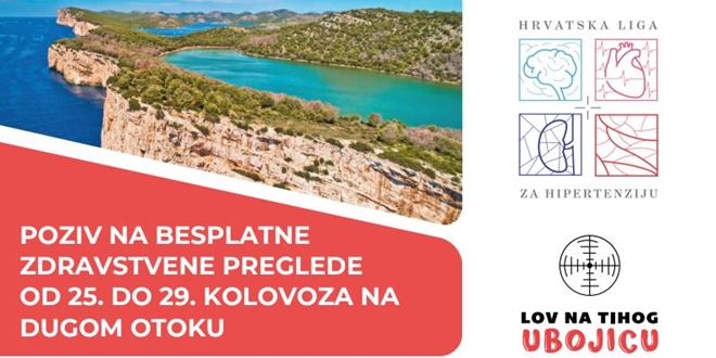 Besplatni preventivni zdravstveni pregledi i edukacija na Dugom otoku