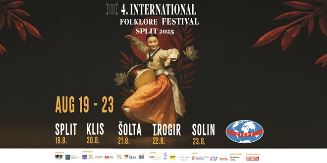 4. CIOFF međunarodni folklorni spektakl osvaja Split i Dalmaciju