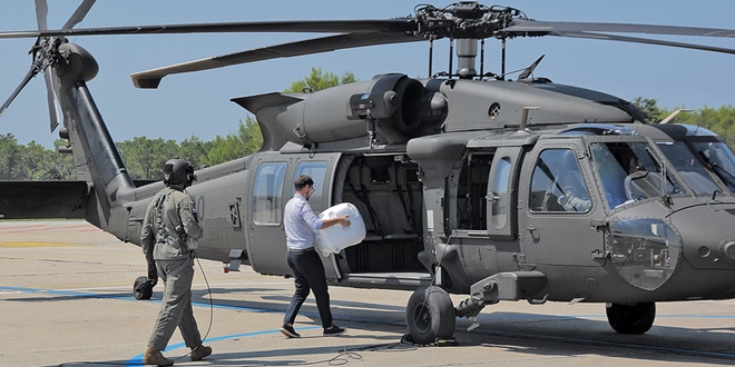 Vojnim helikopterom srce za transplantaciju stiglo iz Dalmacije u Zagreb