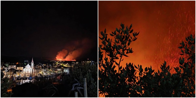 Vatrogasci otkrili kako je tekla borba s velikim požarom u Milni, uputili posebne zahvale
