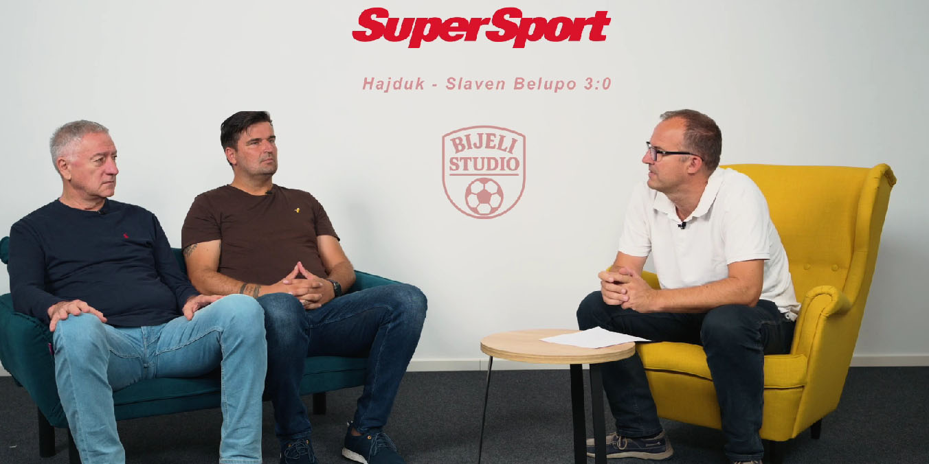 BIJELI STUDIO: Pogledajte analizu Hajdukove pobjede nad Slaven Belupom te ostale zanimljivosti proteklog kola