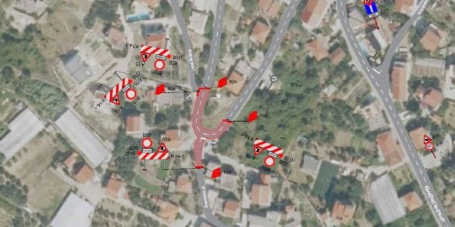 Promjene u prometnoj regulaciji zbog radova!