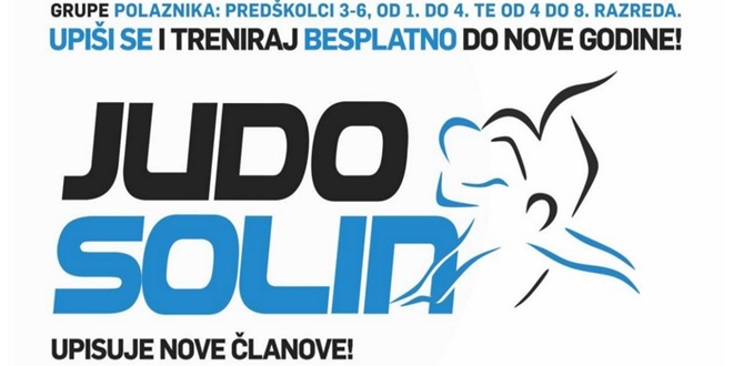 JUDO KLUB SOLIN Upiši se i treniraj besplatno do Nove godine