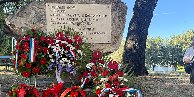 Počast mladićima iz Prvog splitskog partizanskog odreda nisu jutros odali iz stranke Centar, evo i zašto