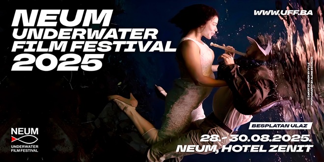 NEUM UNDERWATER FILM FESTIVAL 2025. Jubilarno peto izdanje počinje sutra