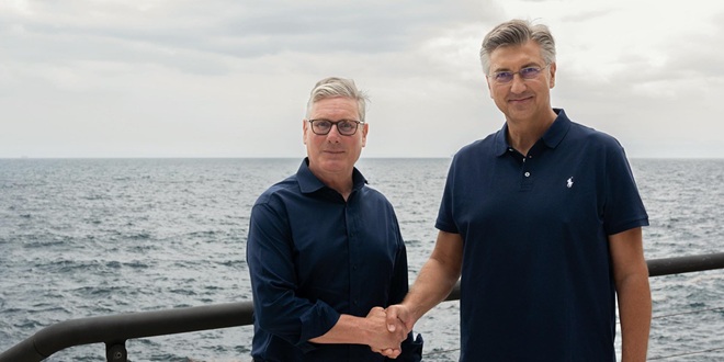 Plenković se susreo s britanskim premijerom