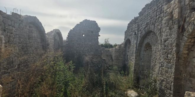 FOTOGALERIJA Devastacija ostataka crkve u Donjem Karinu iz razdoblja Hrvatskog Kraljevstva - zaštićenog kulturnog dobra