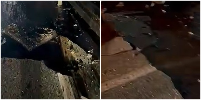 Kaos zbog nevremena na jugu Dalmacije, napukla cesta