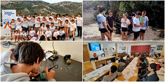 FOTOGALERIJA Najbrojniji dosad radioamaterski kamp 'Zvjezdano selo Mosor'