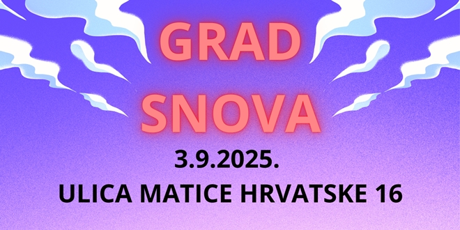 UDRUGA ANA Radionica 'Grad snova' u srijedu u Splitu