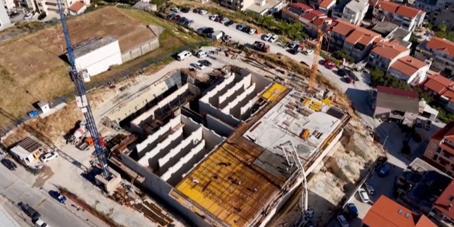 VIDEO Pogledajte kako napreduju radovi na dogradnji vodospreme Visoka