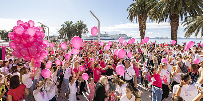 Race for the Cure u Splitu: Tisuće ljudi i ove će se godine okupiti na Rivi