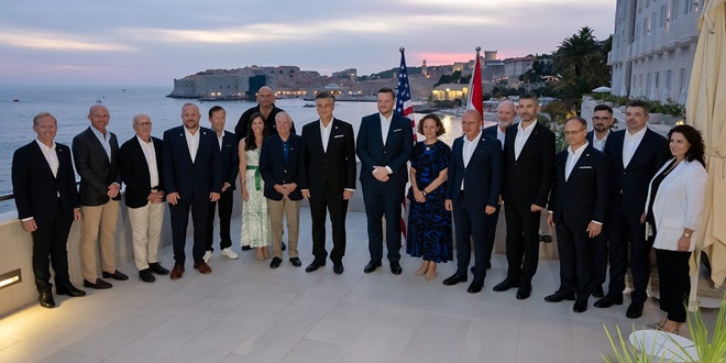 Plenković u Dubrovniku na radnom susretu s izaslanstvom Kongresa SAD-a i dužnosnicima Bijele kuće