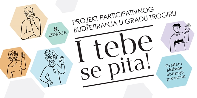 Započinje 8. izdanje 'I tebe se pita!': Trogirani biraju koje male komunalne projekte žele u svom susjedstvu