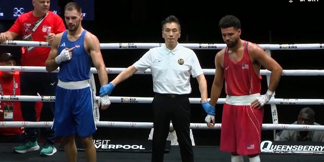 BOKS Gabrijel Veočić pobijedio svjetskog prvaka i izborio 1/4 finale Svjetskog prvenstva!