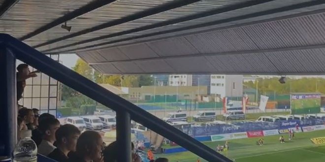 VIDEO Varaždinci nakon ranog vodstva oduševljeni skandirali: 'Bit će Hajduk k.... šampion!'
