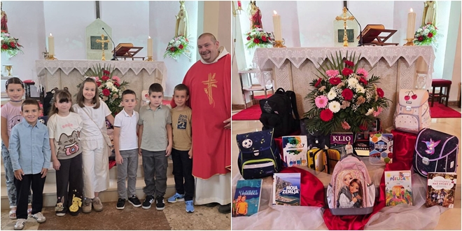 Zaziv Duha svetog za početak školske godine u Vukšiću i Lišanima