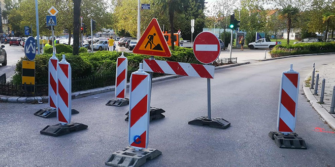 FOTO Sjeverna strana Matoševe zatvorena za promet, bit će tako najmanje dva tjedna