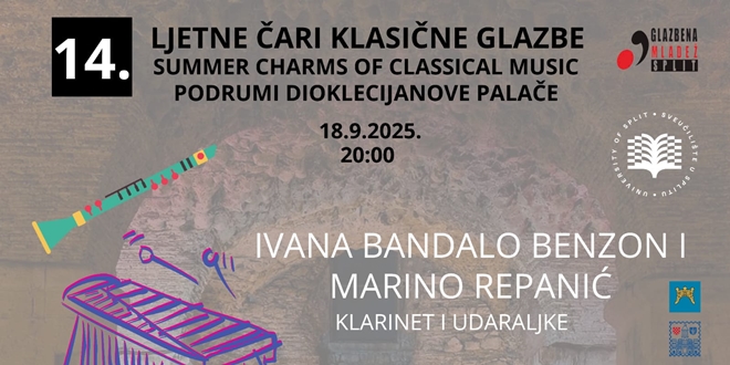 Marimba i klarinet na zalazu 14. Ljetnih čari klasične glazbe