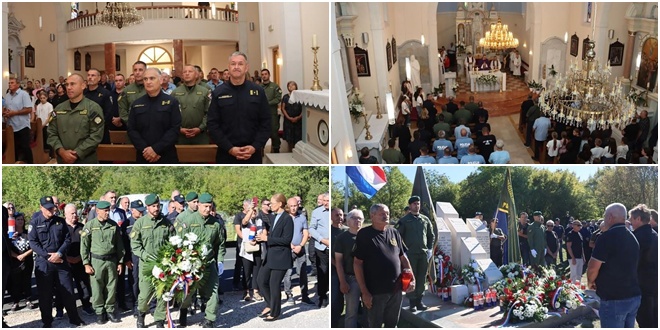 HEROJI DOMOVINSKOG RATA Obilježena 34. godišnjica stradavanja policijskih službenika u Hrvacama