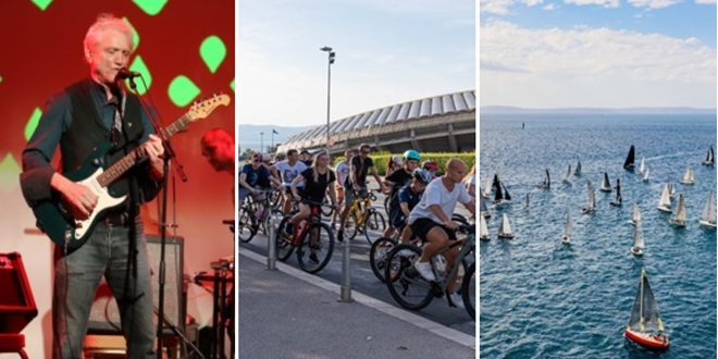 Rock Festival u Makarskoj, biciklijada u Splitu i povijesni prikazi u Kaštelima