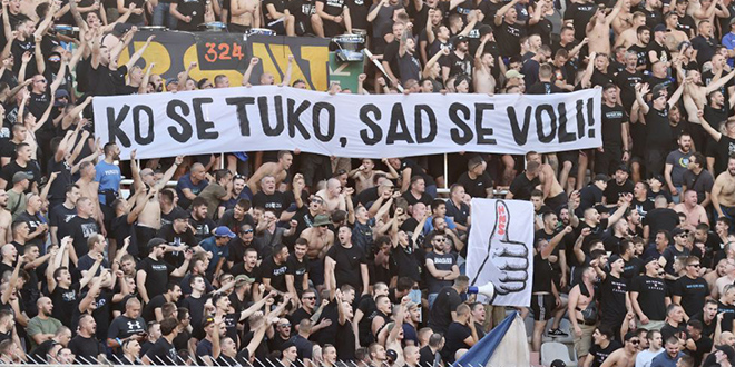 Navijači Dinama 'podboli' Hajduk i HNS