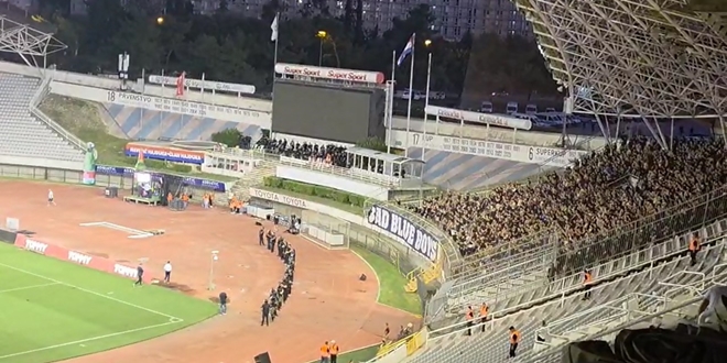 VIDEO: Poljud je već bio gotovo prazan, a onda je doživio ovacije kao nikad!