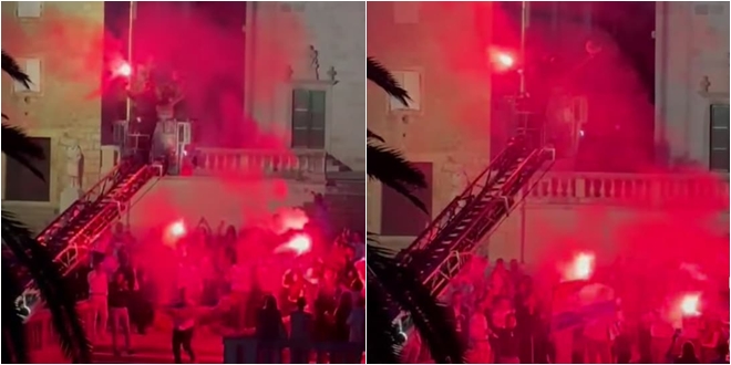 VIDEO Ovako to izgleda kada se vatrogasac ženi!