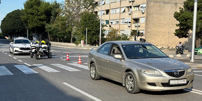 Obren pješak u Ulici Matice hrvatske, prevezen je u bolnicu
