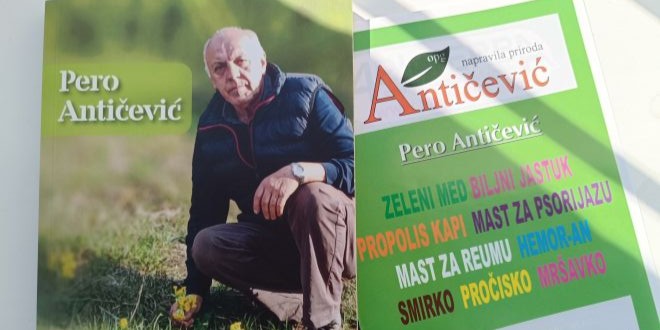 Predstavlja se knjiga Pere Antičevića: 'Jedan je od najcjenjenijih pčelara i poznavatelja ljekovitog bilja'